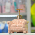 Sofa Shaped Liquid Soap/Sanitizer Dispenser - Pink - Needs Store