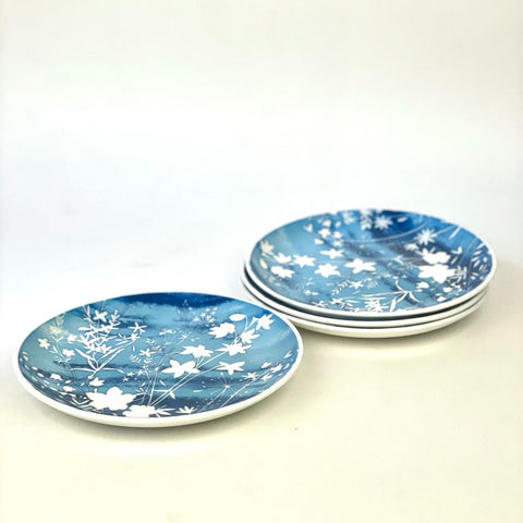 Spring Blossoms Quarter Plates - Set of 04 - Needs Store