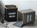 Square Bamboo Fabric Laundry Basket - Needs Store