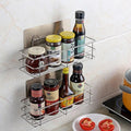 Stainless Steel Bathroom Shower Caddy Basket Kitchen Spice Rack Storage Organizer - Needs Store