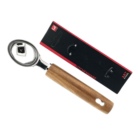 Stainless Steel Ice Cream Scooper With Wooden Handle - Needs Store