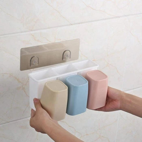 Stick-On Toothbrush Holder - Needs Store
