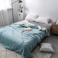 Striped Sherpa Blankets & Throws | Blanket - KING - Needs Store