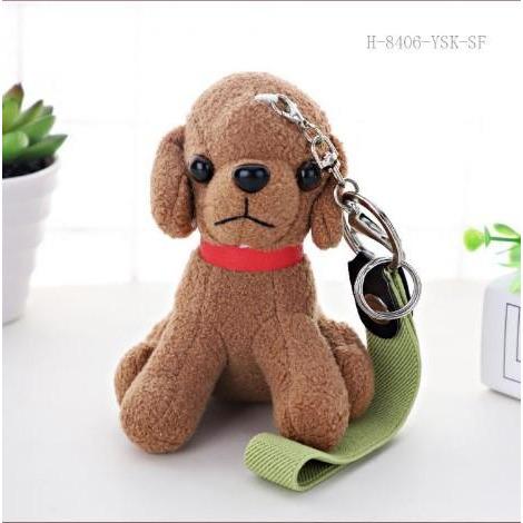 Stuffed Toy Dog Key-chain - Needs Store
