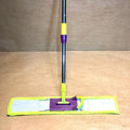Telescopic Flat Mop With Microfiber Pad - Length 48 inches - Needs Store
