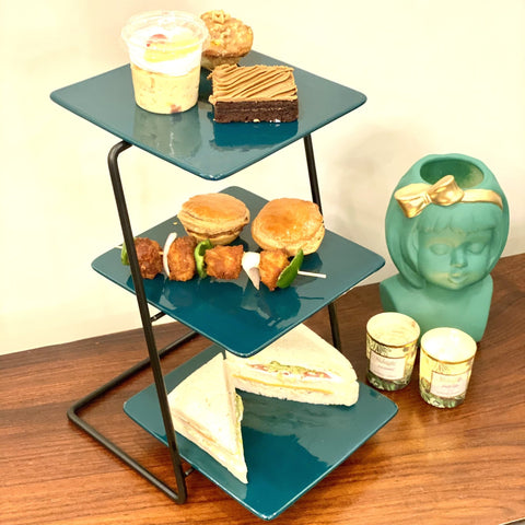 Three Layers Iron Cake/Tea/Dessert Table Stand - Needs Store