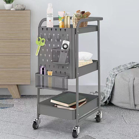Three Tier Moveable Kitchen and Household Trolley | Home Décor - Needs Store