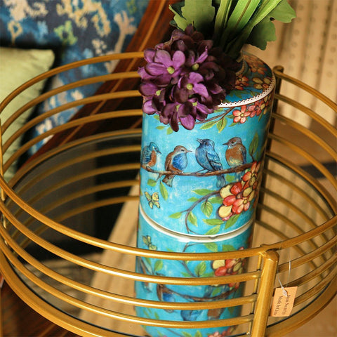 Two Tier Gold Round Side Table | Home Décor - Needs Store