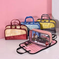 Two-Tone Multi Color Travel Makeup/Cosmetics bag - Needs Store
