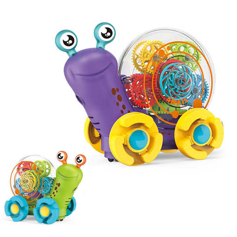 Universal Transparent Gear Snail Toy - Needs Store