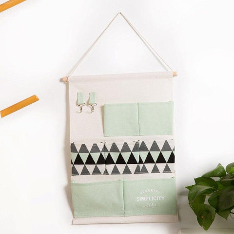Wall Hanging Organizer - 07 Pockets | 02 Key Hooks - Needs Store