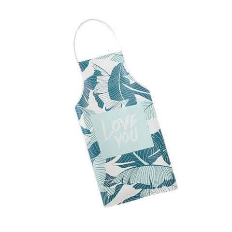 Waterproof Kitchen Apron - Leaves Love You - Needs Store