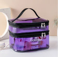 Waterproof Zipper Wash Bag Travel Women Make Up Bag Cosmetic Bag Travel - Needs Store