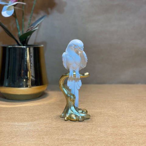 White Parrot Decorative Figurine | Centre Piece | Home Décor - Needs Store
