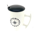 White Sea Compass Coffee Mug - Needs Store